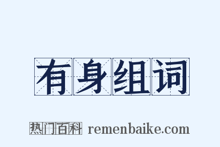 有身组词是什么意思的图片